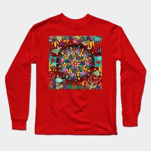 Kaleidoscopic Fish Long Sleeve T-Shirt